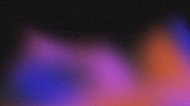 Mor, mavi ve turuncu bulanık renklere sahip canlı soyut arka plan, sanatsal ve yaratıcı uygulamalar için mükemmel yumuşak ve rüya gibi bir ortam yaratıyor.