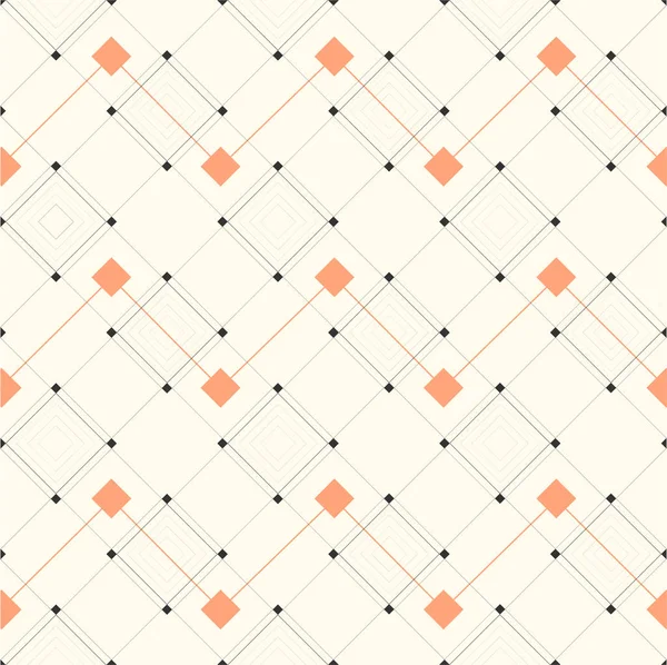 정사각형 패턴 배경 디자인 — 스톡 벡터