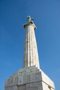 Victor anıt, Kalemegdan kale, Belgrade, Sırbistan