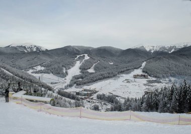güzel kayak merkezi Bukovel, dağ sporları, kayak, Bukovel, Karpatlar, Ukrayna