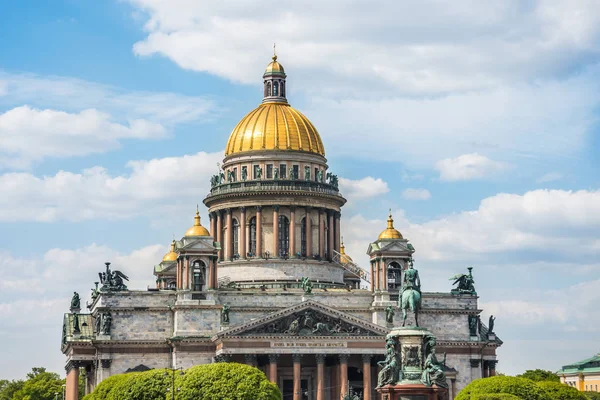 Cattedrale Sant Isacco Estate Dopo Restauro San Pietroburgo Russia — Foto Stock