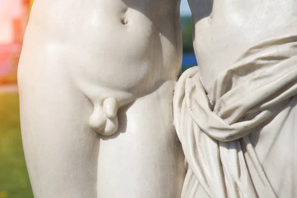 Nahaufnahme Der Klassischen Penis Statue — Stockfoto