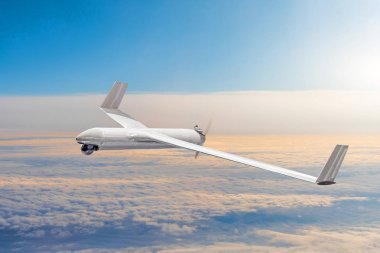 Yüksek irtifada devriye hava topraklarında askeri pilotsuz