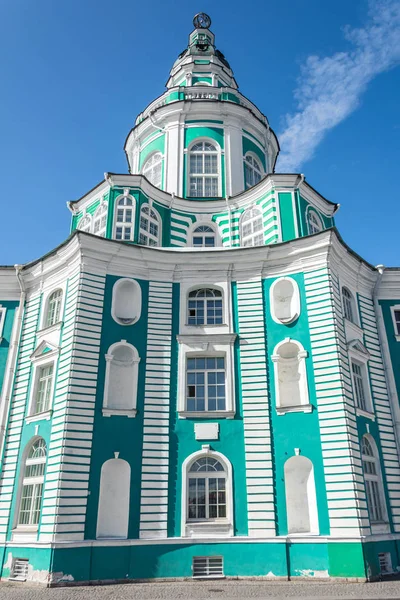 Edificio Kunstkamera Terraplén Universidad Del Río Neva San Petersburgo — Foto de Stock