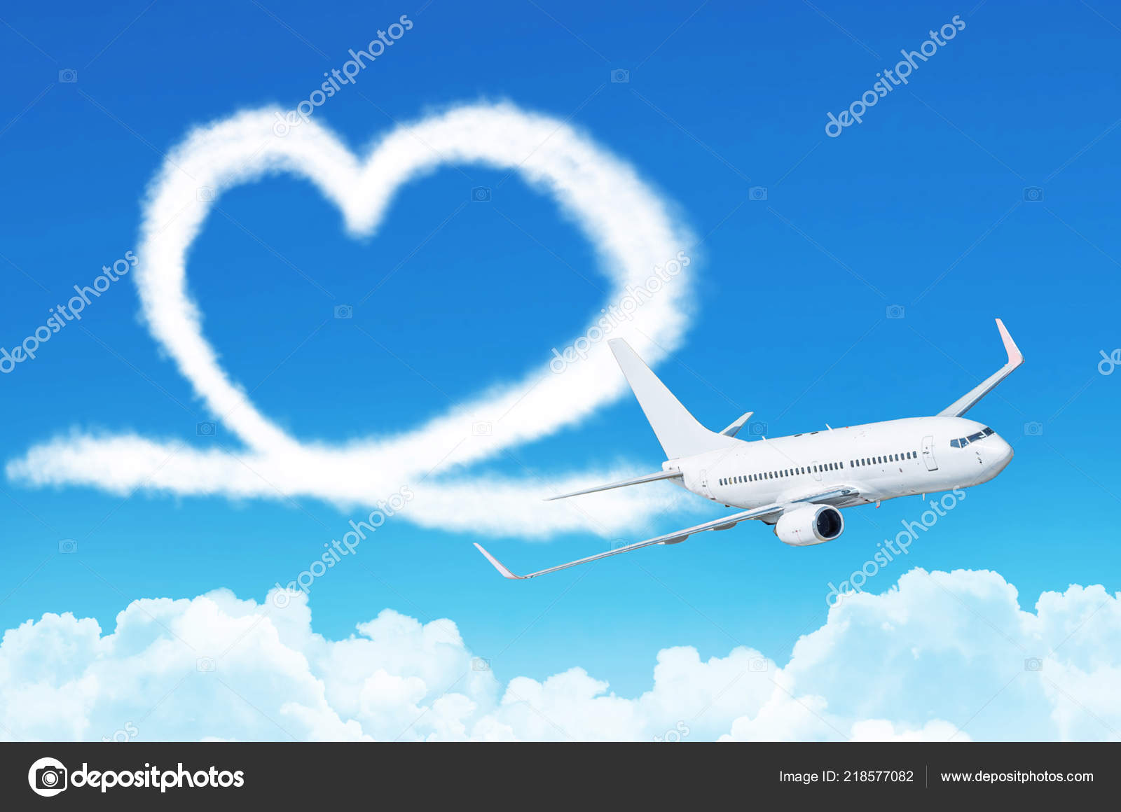 Love Heart Sky Concept Aviation Airplane Stock Photo Image By C psky Love Heart Sky Concept Aviation Airplane Stock Photo Image By C psky