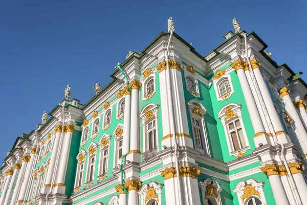 Hermitage Winter Palace Corner Building Sky Petersburg — Stock Photo, Image