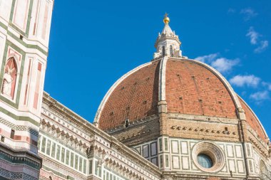 Görünümünü kubbe katedral Santa Maria del Fiore Floransa, İtalya