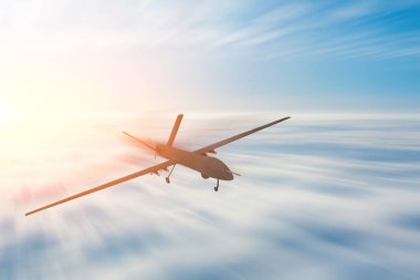 Askeri pilotsuz uav uçuş Hareket Bulanıklığı yüksek hızlı.