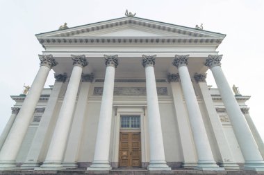 Ünlü Helsinki St. Nicholas Katedrali Lutheran Kilisesi Helsinki, Finlandiya