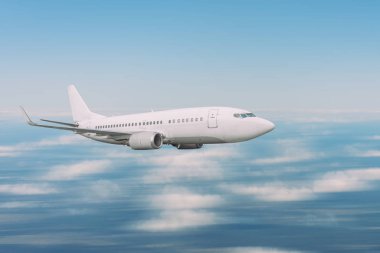 Uçan ve seyahat, gün yolculuk uçak, hız etkisi hareket