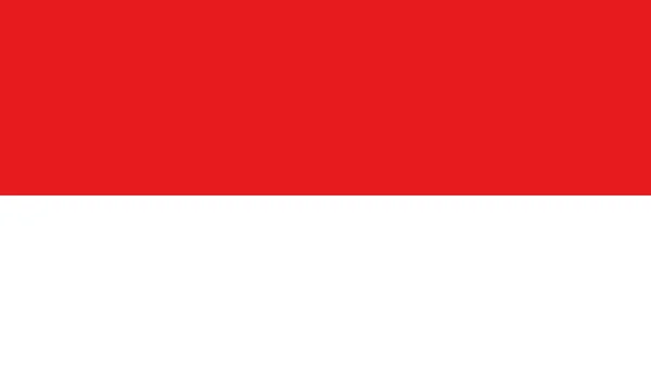 Ilustrasi Detail Bendera Nasional Indonesia - Stok Vektor