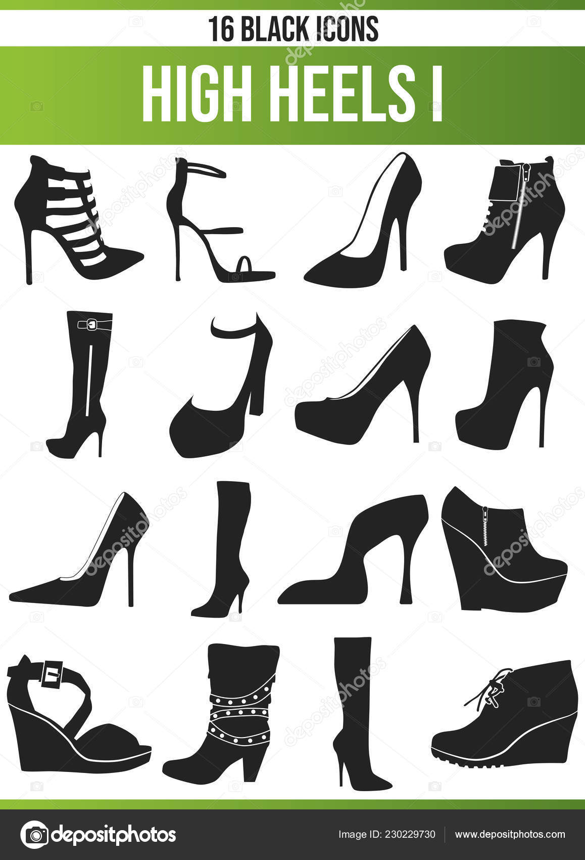 high heels icon