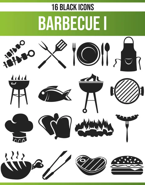 Siyah sembollerin / Barbekü simgeler. Bu simge kümesidir yaratıcı insanlar ve sorunu ızgara ve barbekü grafik tasarımları gerekir tasarımcılar için mükemmel