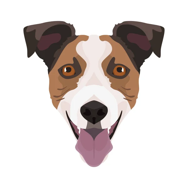 Иллюстрация Jack Russell Terrier Лицензионные Стоковые Векторы