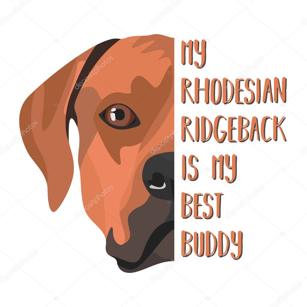 Best Friend Rhodesian Ridgeback