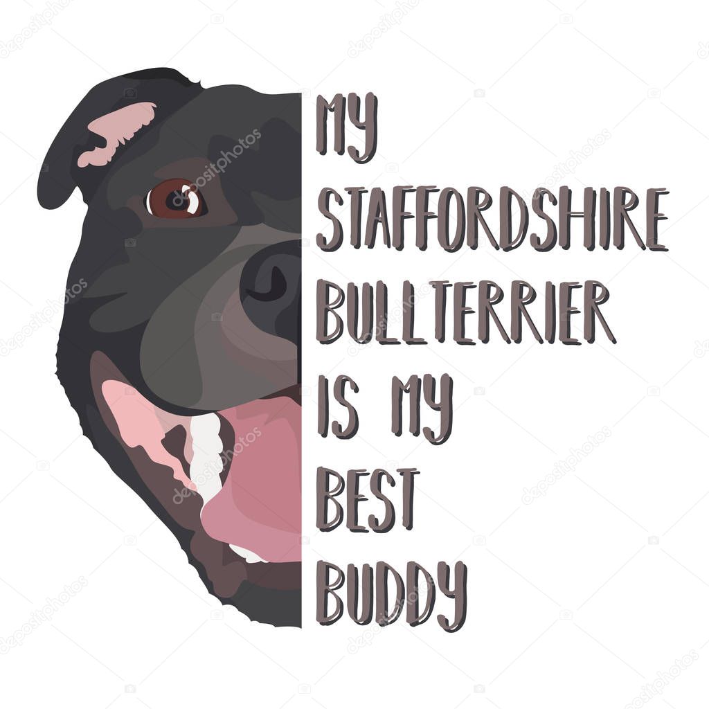 Best Friend Staffordshire Bull Terrier