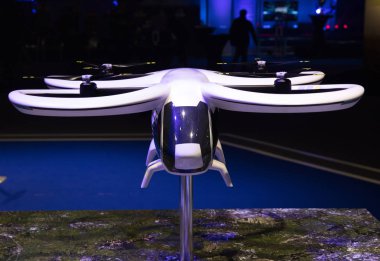 Amsterdam, Hollanda 28 Kasım 2018: dron expo Merkezi Amsterdam RAI