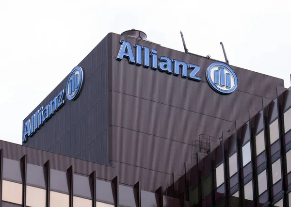 Allianz, ubezpieczenia siedziby w Rotterdamie — Zdjęcie stockowe