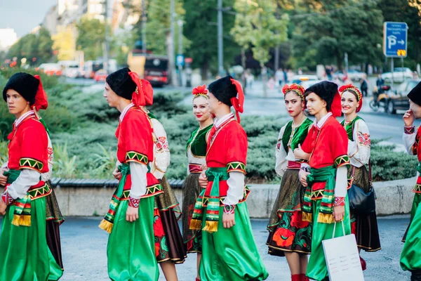 Belgrade Serbien Juli 2017 Belgrade Award 2017 Internationales Volkstanz Und — Stockfoto