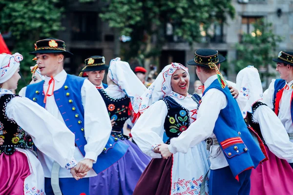 Belgrade Servië Juli 2017 Belgrado Award 2017 International Folk Dance — Stockfoto