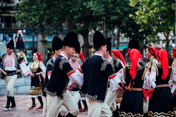 Belgrade Serbia July 2017 Belgrade Award 2017 International Folk Dance — Stock Photo, Image