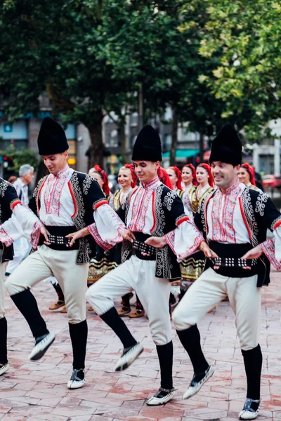 Belgrade Serbien Juli 2017 Belgrade Award 2017 Internationales Volkstanz Und — Stockfoto