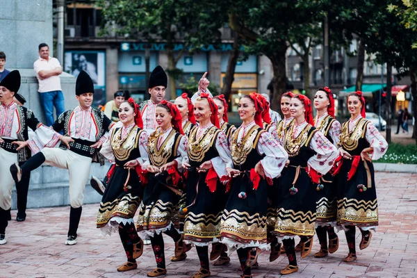 Βελιγράδι Σερβία Ιουλίου 2017 Βελιγράδι Βραβείο 2017 Διεθνές Λαϊκό Χορό — Φωτογραφία Αρχείου