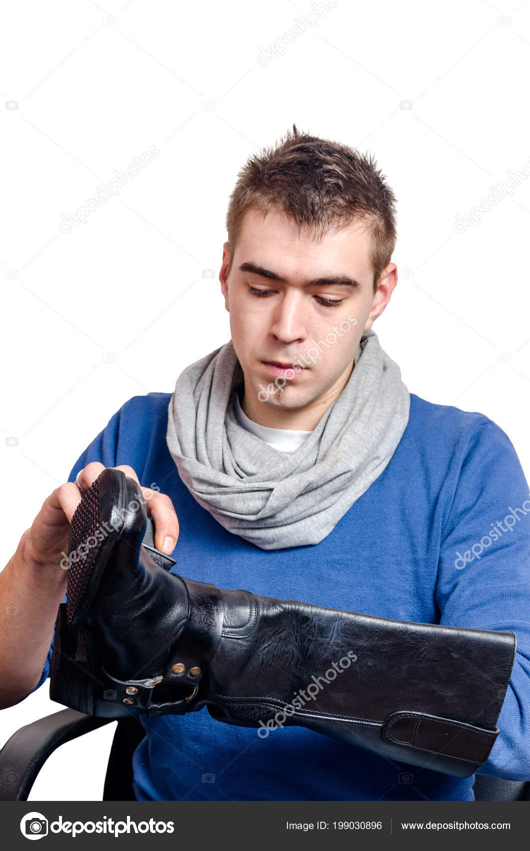 shoe polish on baseball glove