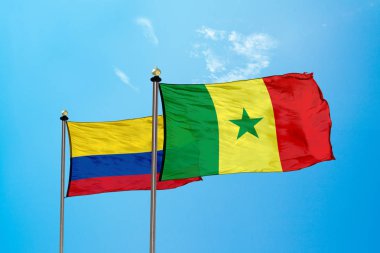 Columbia Rakip Senegal bayrak direği