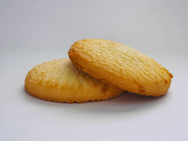 Два Скибочки Лимонного Печива — стокове фото