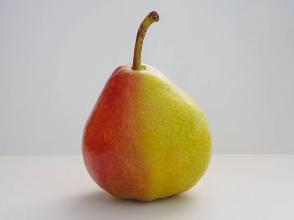 Fragrant Pear White Background — Stock Photo, Image