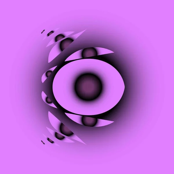 抽象粉红色眼睛的背景 — 图库矢量图片
