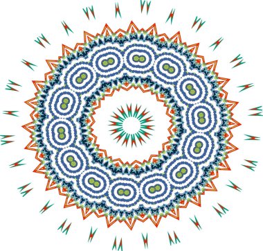 Beyaz arkaplanda çiçek deseni