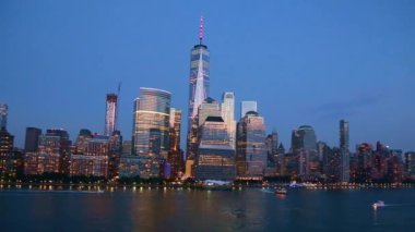 New York Şehri Geceleri gökyüzü