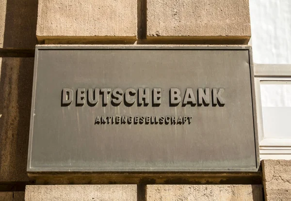 Karlsruhe Germany July 2019 Deutsche Bank Karlsruhe Germany Deutsche Bank — ストック写真