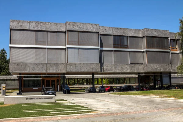 Karlsruhe Germany July 2019 Building Federal Constitutional Court Germany Called — Stock Photo, Image