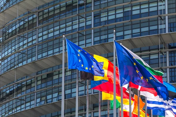 Strasburgo Francia Parlamento Europeo Strasburgo Francia — Foto Stock