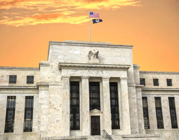 Siège Réserve Fédérale Washington Usa Fed — Photo