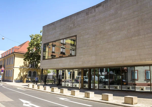 Karlsruhe Alemania Julio 2019 Firma Entrada Corte Federal Justicia Karlsruhe — Foto de Stock