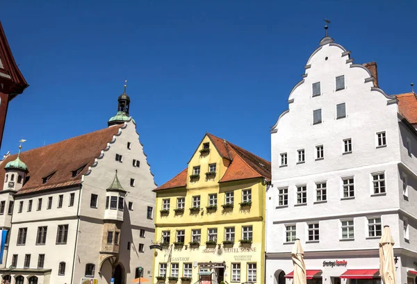 Nordlingen Allemagne Juin 2019 Nordlingen Célèbre Ville Médiévale Franconie Bavière — Photo