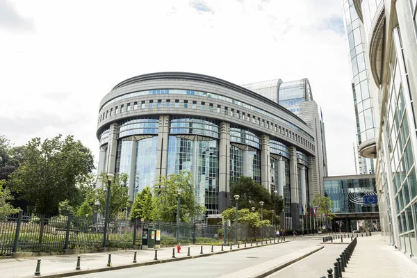 Bruselas Bélgica Julio 2019 Edificio Del Parlamento Europeo Bruselas Bélgica — Foto de Stock