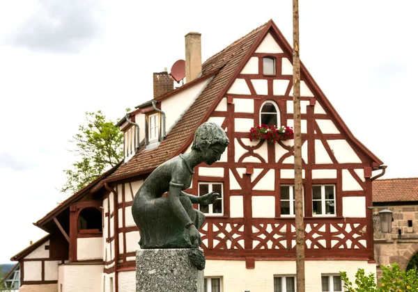 Cadolzburg Alemania 2017 Cadolzburg Ciudad Bávara Norte Baviera Cerca Nurnberg — Foto de Stock