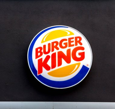 Burger King restoranının dışı. Burger King, merkezi Amerika Birleşik Devletleri 'nde bulunan hamburger fast food restoranları zinciri..