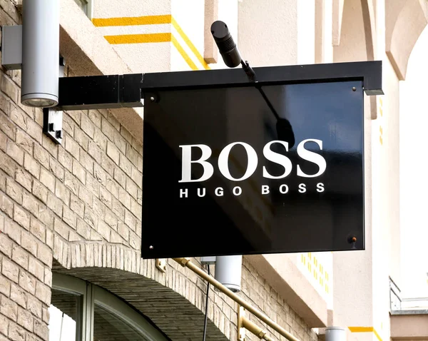 Ingolstadt Alemania Hugo Boss Store Hugo Boss Con Sede Metzingen — Foto de Stock