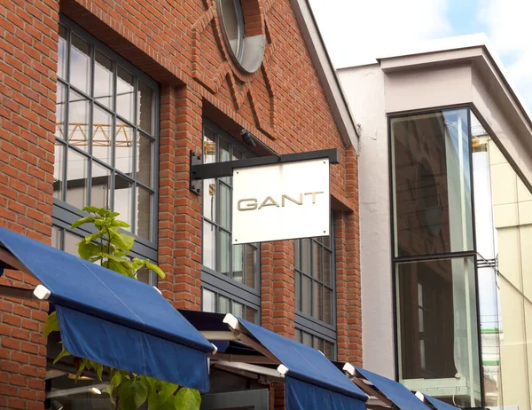 Alemania Ingolstadt Gant Outlet Store Gant Fabricante Ropa Moda Famosa — Foto de Stock