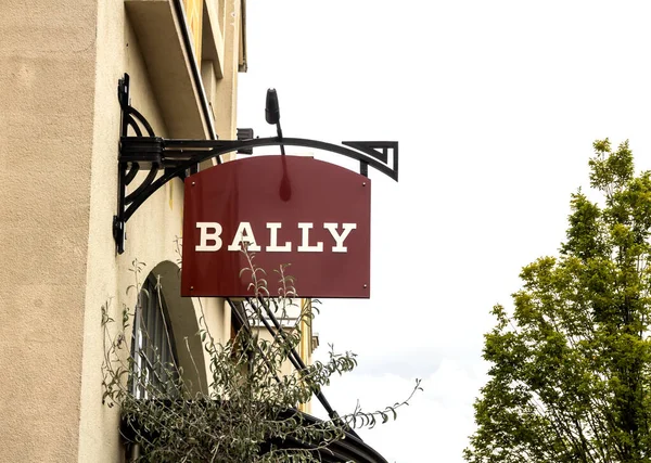 Ingolstadt Germany Bally Store Outlet Bally是瑞士的奢侈品品牌 生产鞋子 配件和手提包 — 图库照片