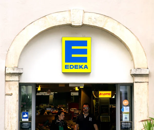 Ingolstadt Alemania Edeka Market Store — Foto de Stock
