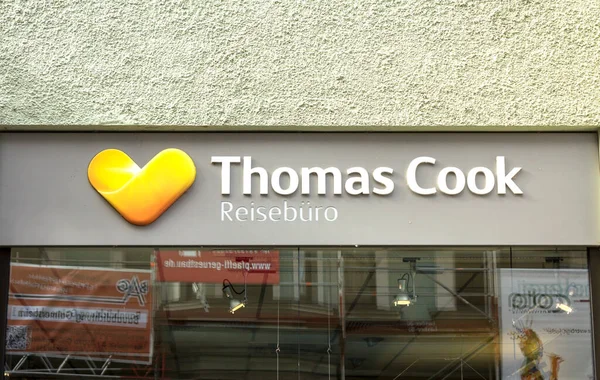 Ingolstadt Alemania Una Rama Thomas Cook Thomas Cook Ireland Segundo — Foto de Stock