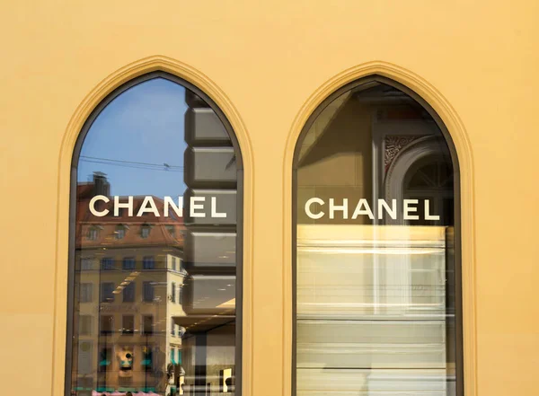 Μόναχο Γερμανία Chanel Shop Στο Μόναχο Chanel Είναι Ένας Οίκος — Φωτογραφία Αρχείου