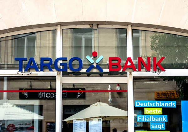 Furth Wald Logo Der Targo Bankfiliale Targobank Ehemals Citibank Deutschland — Stockfoto